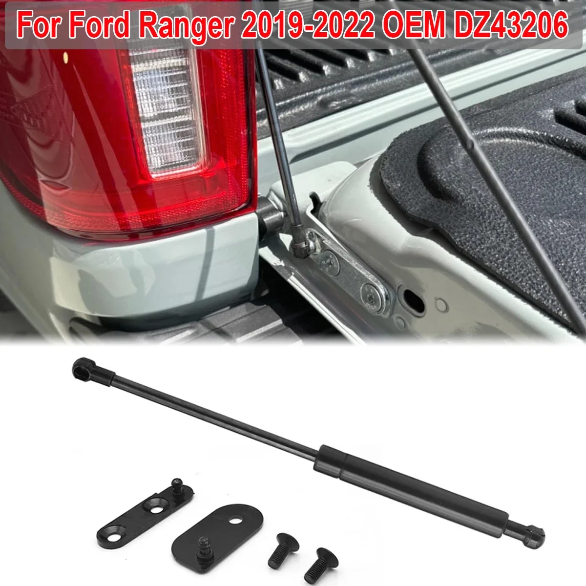 

One Rear For FORD RANGER 2019 2020 2021 2022 Tailgate Assist Slow Down Damper Gas Strut Support Lift Spring Car Accessories