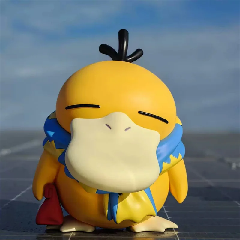 35cm-pokemon-psycanard-figurines-droles-statue-1-1-grande-taille-canard-jaune-anime-figure-ornements-figure-modele-jouets
