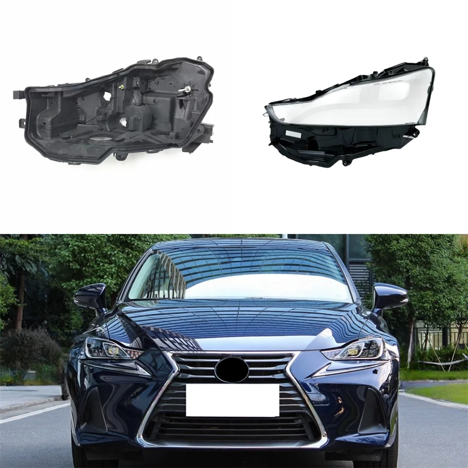 

For Lexus IS IS250 IS300 2016 2017 2018 Car Replacement Parts Headlight Glass Car Headlight Bracket