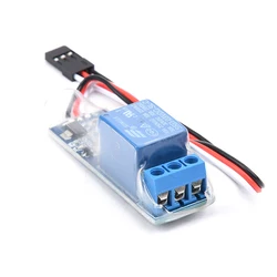 Nuovo interruttore relè elettronico RC PWM per Controller luci di navigazione aereo modello RC fai da te interruttori On-off universali K1