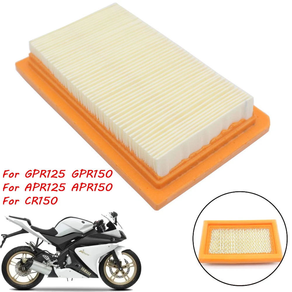 

Motorcycle Replacement Engine Air Intake Filter Cleaner Air Filter Element For Aprilia GPR125 GPR150 CR150 APR125 APR150