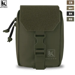KRYDEX Tactical Rip Away Medical Pouch, Tear Off First Aid IFAK Pouch, Trauma Bag Molle & Belt Outdoor Emergency Survival Bag