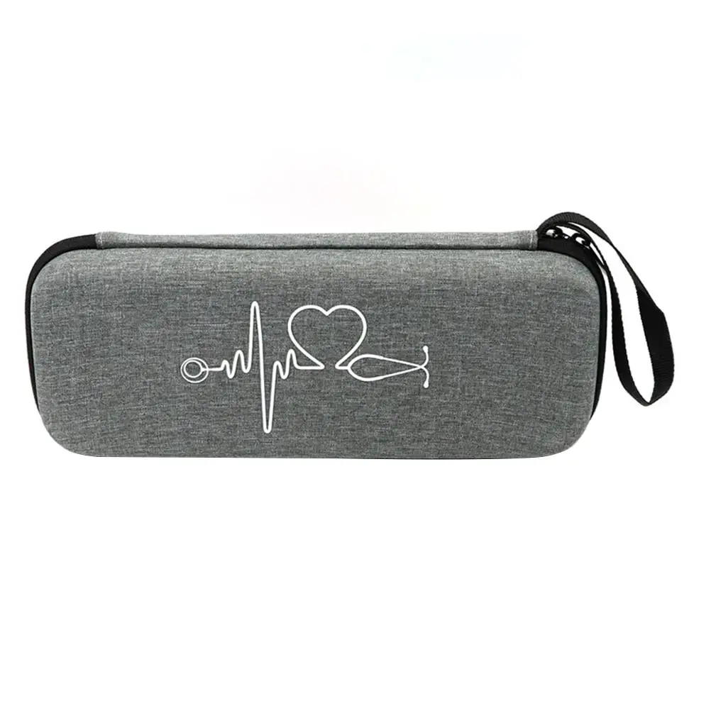 

Stethoscope Storage Pouch Case Protective Dust Proof Portable EVA Material Zipper Pouch Student Nurse Party DIY Decor