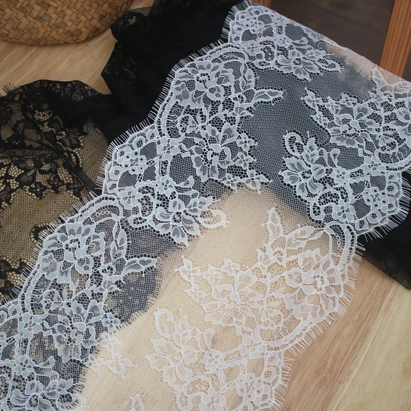 6m=2Stk. Exquisite Wimpernverzierung, Spitzenkleidung, Hochzeitskleid, Verbindungsmaterialien, DIY-Kleidung, Rockkante, Accessoires, RS24603 – Detail 2