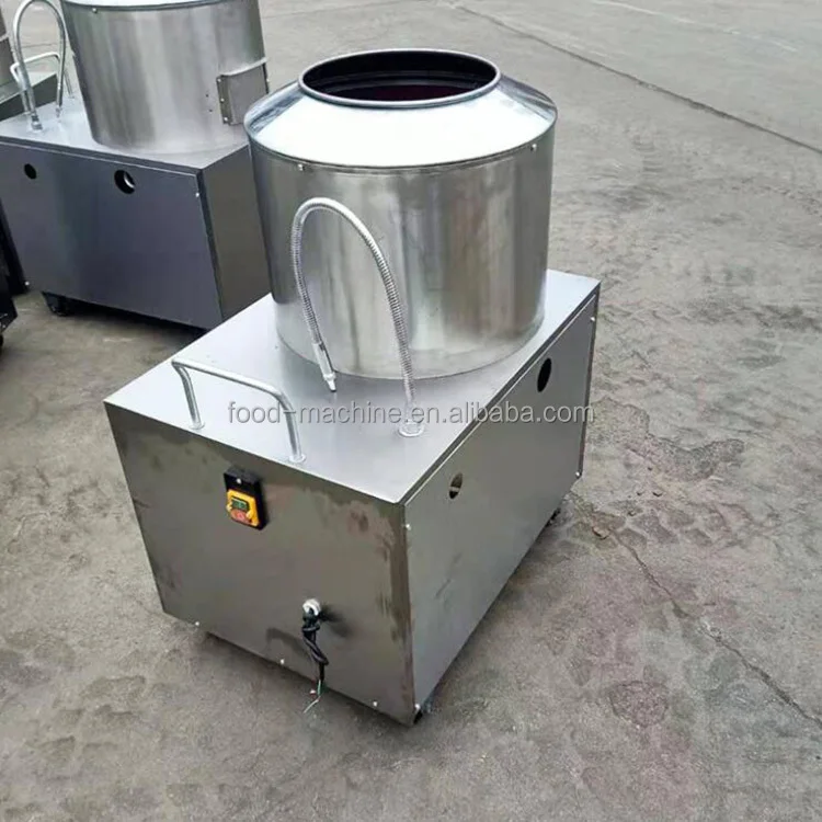 آلة تقشير غسل الجلد والبطاطس والخضروات الكهربائية الصناعية #6