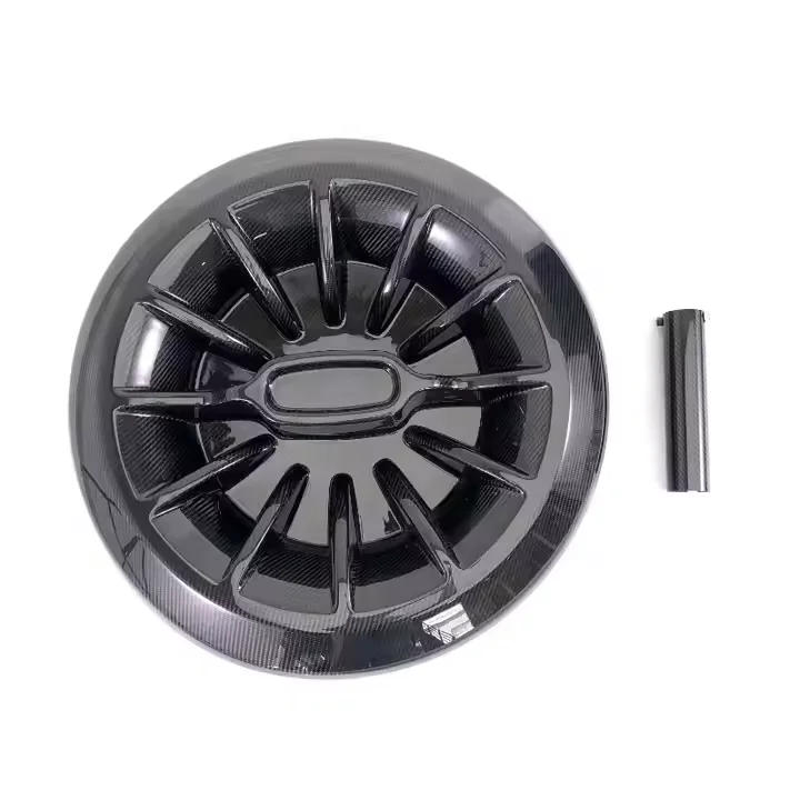 고품질 드라이 카본 휠 커버 스페어 타이어 커버 메르세데스 벤츠 G 클래스 W463 W463A W464 G350 G400 G500 G63용