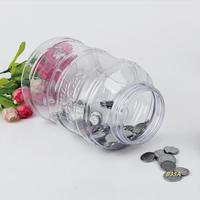 2X Electronic Digital Coin Counter Automatic Money Counting Jar Saving Piggy Bank