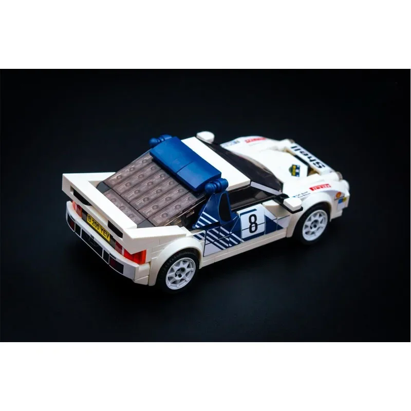 

MOC-196395 Classic RS200 Sports Racing Car Building Block Model 361 Parts MOC Creative Boys Children Birthday Building Toy Gift