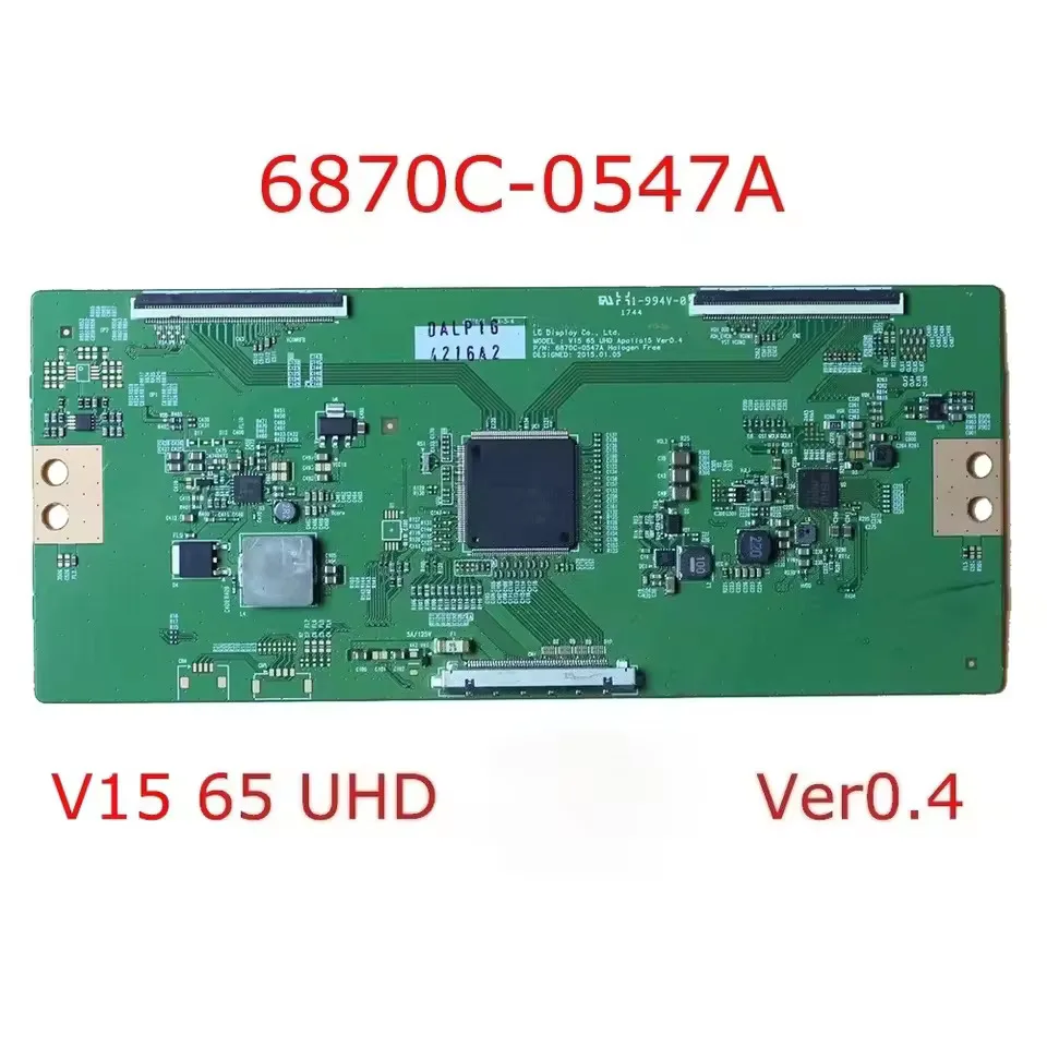 المنطق مجلس 6870C-0547A V15 65 UHD Ver0.4 اختبار مجلس التلفزيون 6870C0547A V1565UHD المهنية اختبار مجلس T-con 1 قطعة
