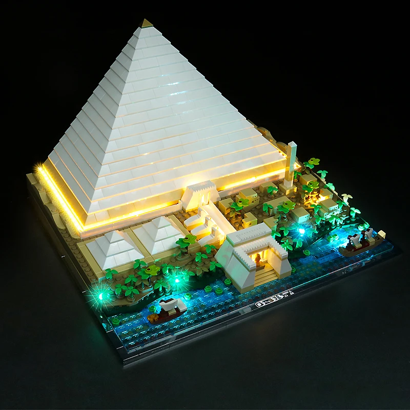 DIY LED Light Kit For LEGO 21058 Triwizard Tournament: The Arrival  (Only LED Light,Without Blocks Model)