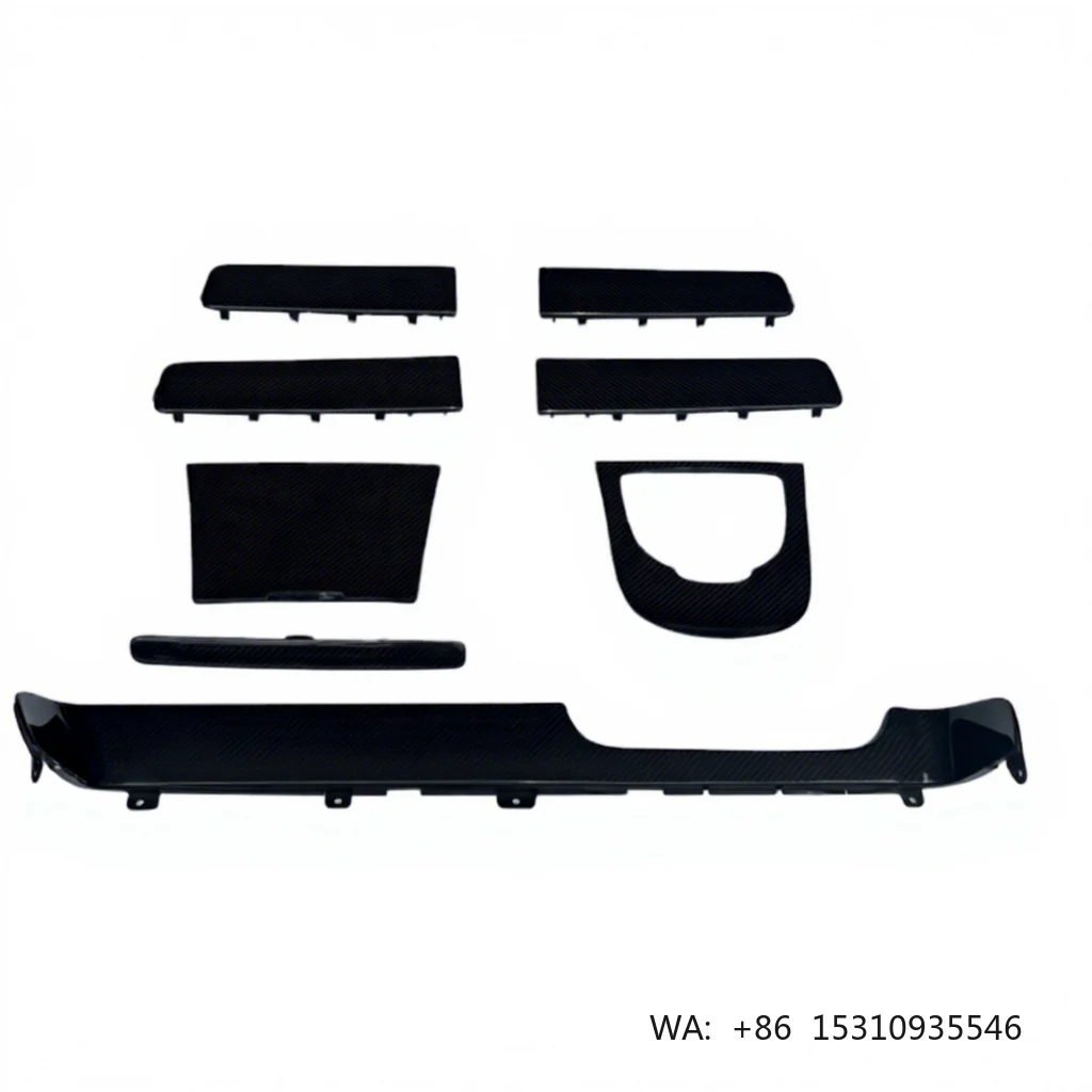 Dry Carbon Fiber Car Interior Parts Trim Dashboard Trim for G-class W464 W463a Model G500 G63 G350 Replacement Style