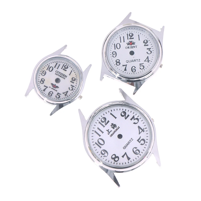 High Quality! 2035 Movement Case Quartz Watch Movement Case Simple Waterproof Case For Daily Use Metal Case Watch Case Silver