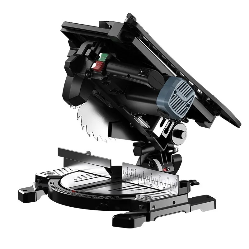 

Высокоточная пила для резки алюминия под углом 45 градусов, для алюминиевого профиля и дерева, с функцией наклона