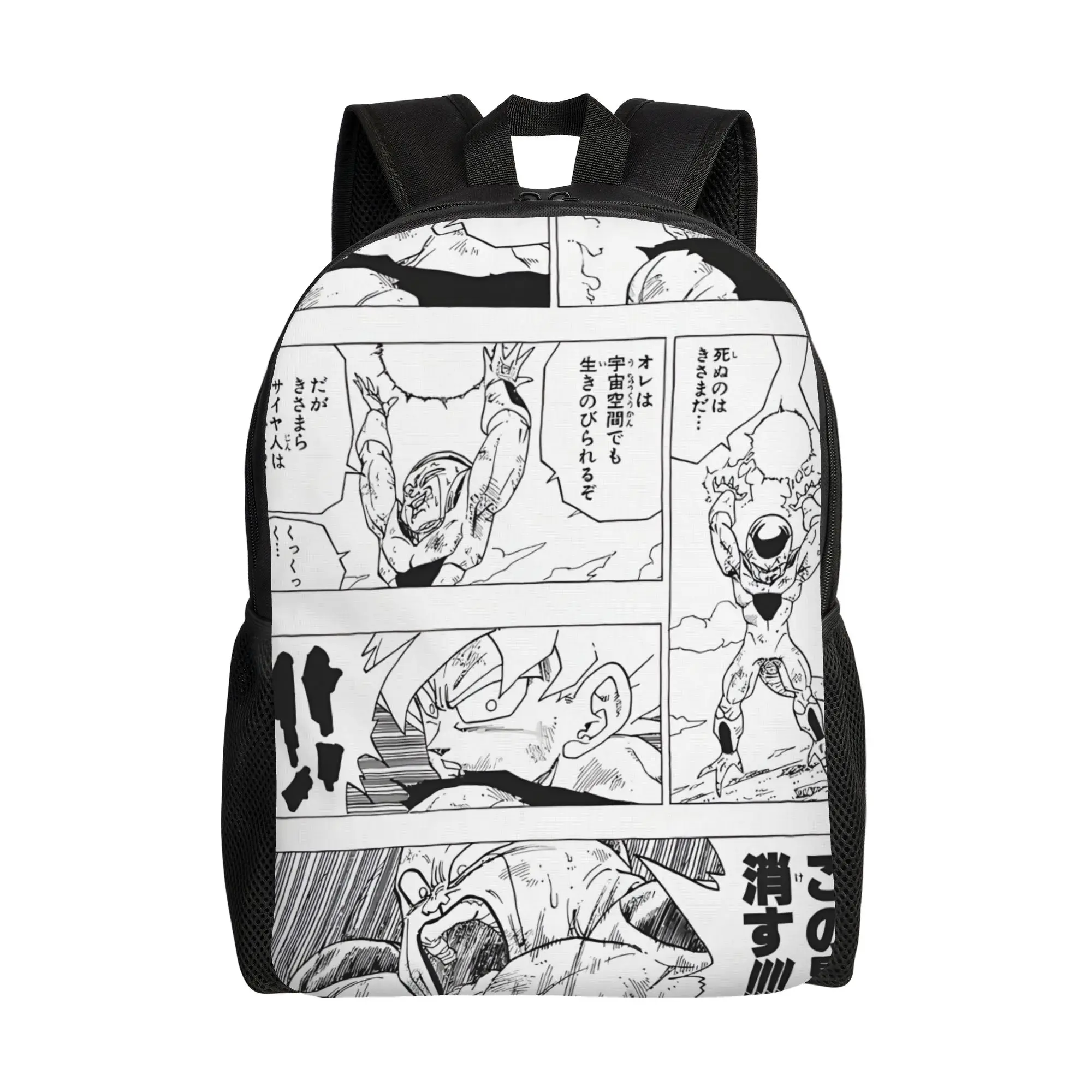 1Piece Dragon Ball Z Goku VS Frieza Manga Panel New School Year Schoolbag Dragon Ball Super Saiyan For Women  Backpack