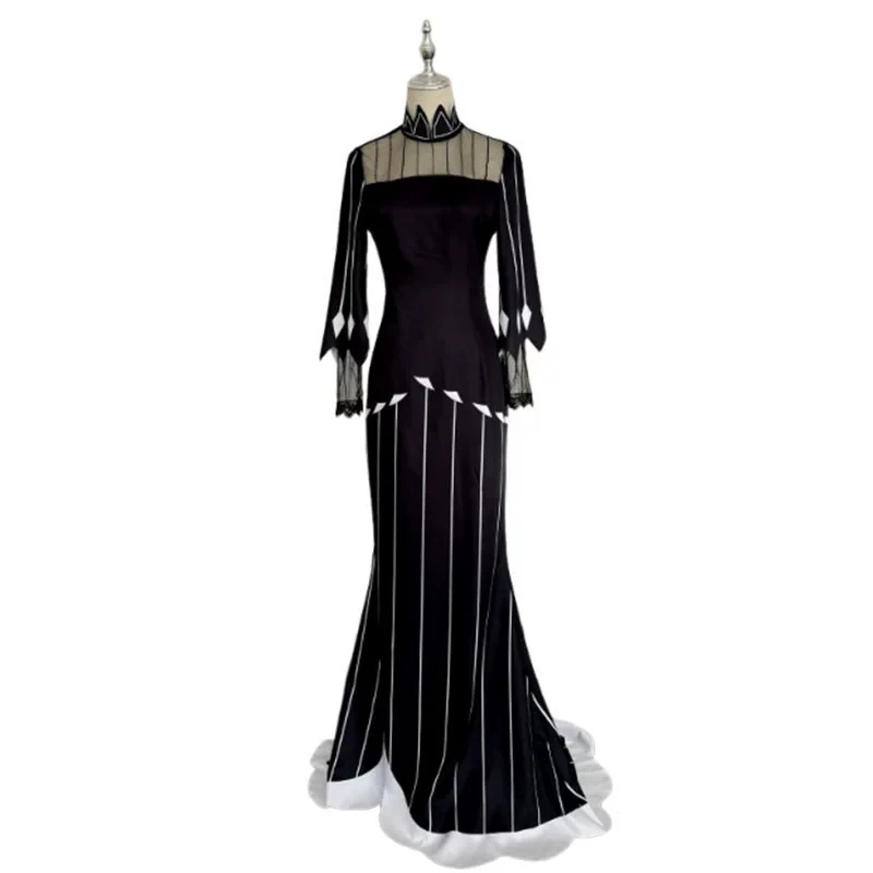 Anime Re:Life in A Different World From Zero Echidna Cosplay Costume Evening Dress Long Skirt Woman Carnival Suit Disguise