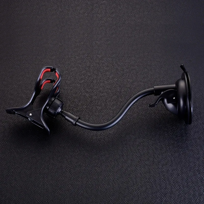 حامل هاتف السيارة العالمي 360 درجة مرنة لوحة القيادة الزجاج الأمامي لتحديد المواقع جبل مكتب الجدول خلية حامل هاتف المحمول حامل