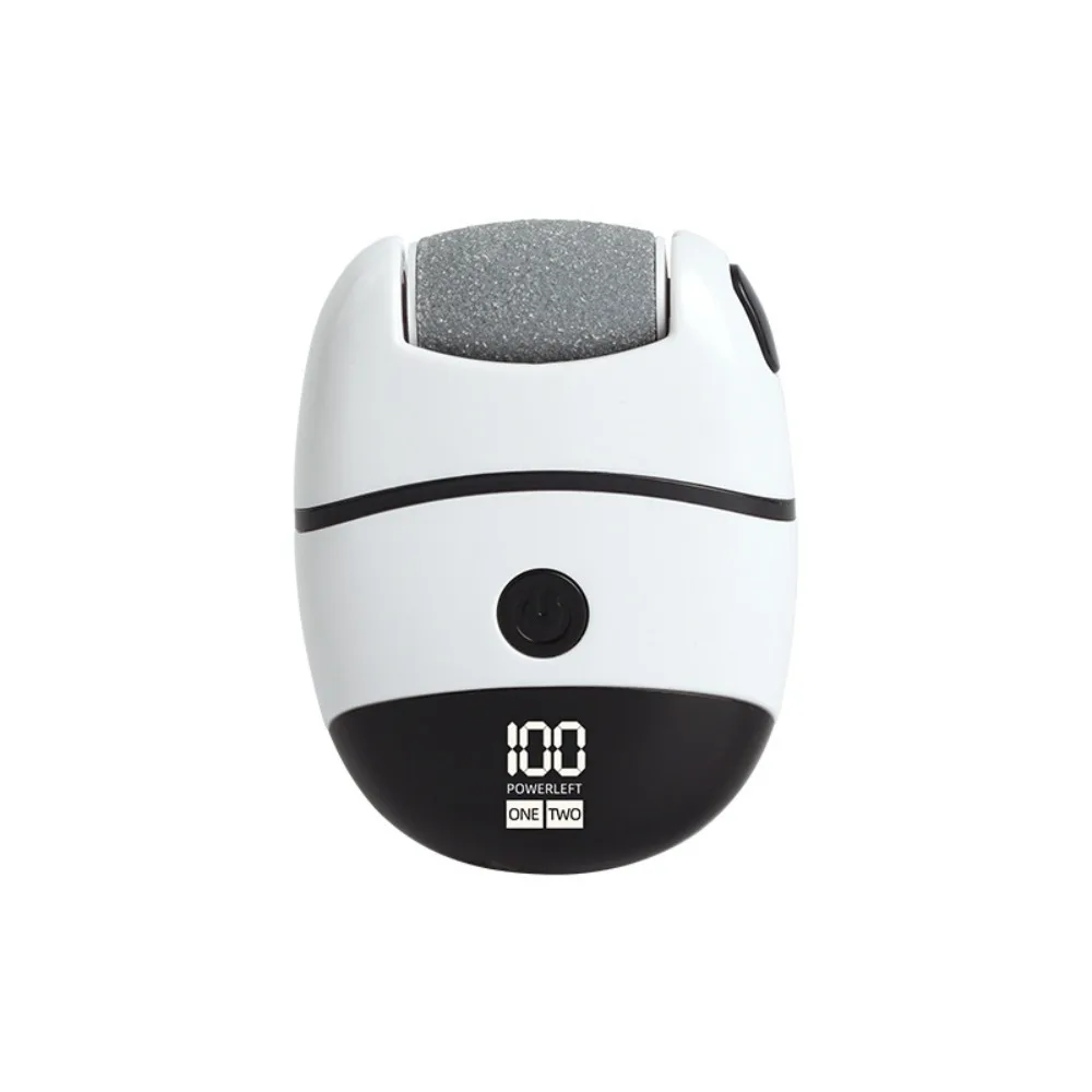 Portable Rechargeable Electric Foot File with 5 Interchangeable Grinding Heads with LCD Display Electric Foot Grinder