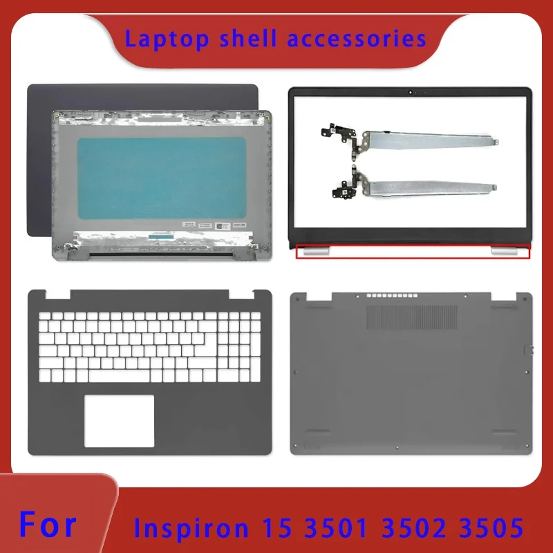 

Brand New For Inspiron 15 3501 3502 3505 Laptop LCD Back Cover, Front Panel, Palm Rest Bottom Shell, Hinge ABCD Cover