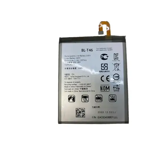 For LG V60 V60ThinQ V50 V50S G8X BL-T46/T42