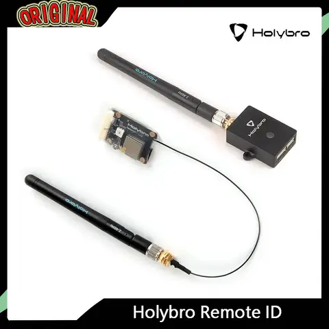 Holybro Remote ID Module WIFI Bluetooth Compatible Supports PX4/Ardupilot CAN Serial Protocol for RC FPV Drone Quadcopter
