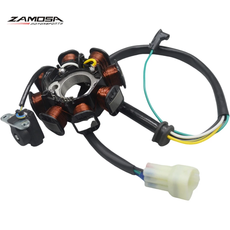 

Wind 125 Motorcycle Engine Electric Stator Coil For Bajaj Wind 125 Stator Coil Engine Spare Parts