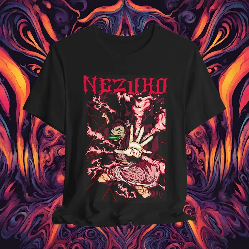 NEZUKO T-Shirt, Demon slayer  Anime Shirt,