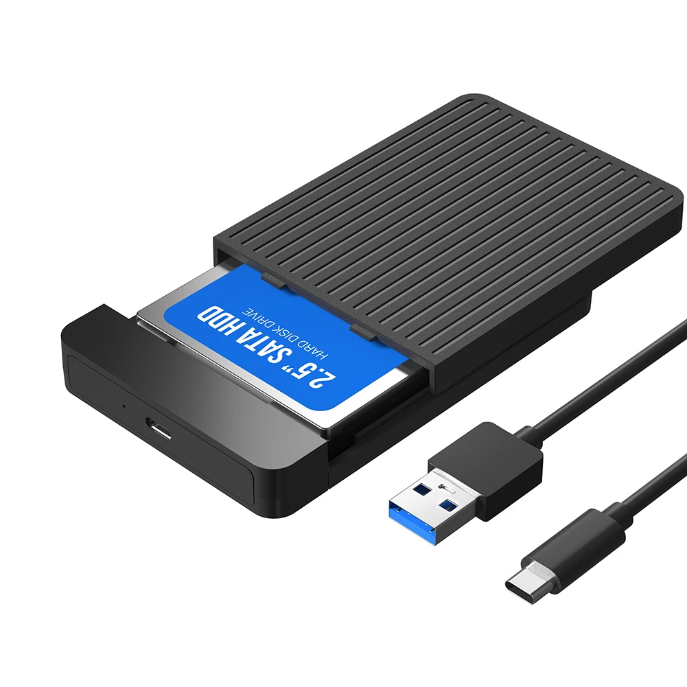 HDD 2.5 SATA Sang USB 3.1 Ổ Cứng Cho SSD Ngoài Đĩa Ốp Lưng LED chỉ Báo Cắm