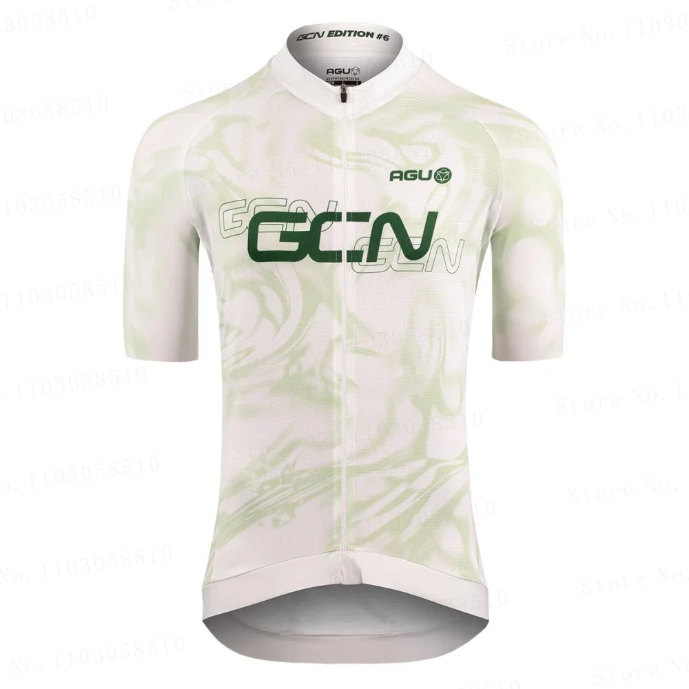 

New 2024 GCN Cycling Jersey Set Men Cycling Clothing Road Bike Shirts Suit Bicycle Bib Shorts MTB PRO Team Wear Maillot Culotte