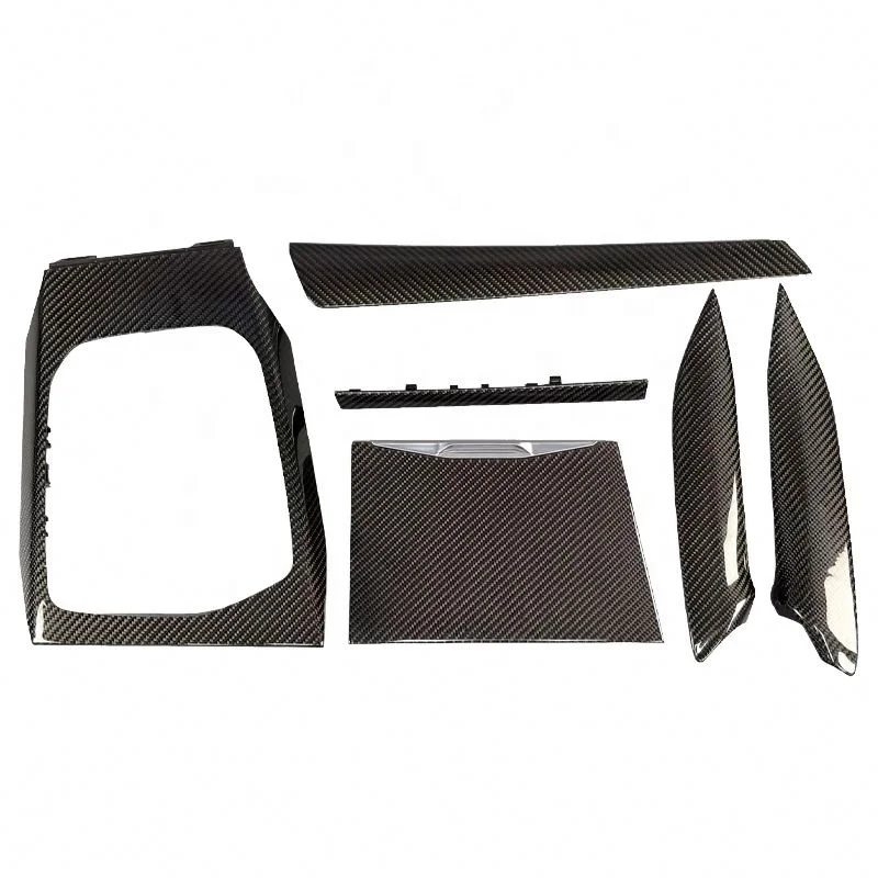 Custom Luxury Car Interiors True Carbon Fiber Interiors Dashboard Frame and Panel Kit for  3 4 Series 2019-2025 G20 G21 G22 G