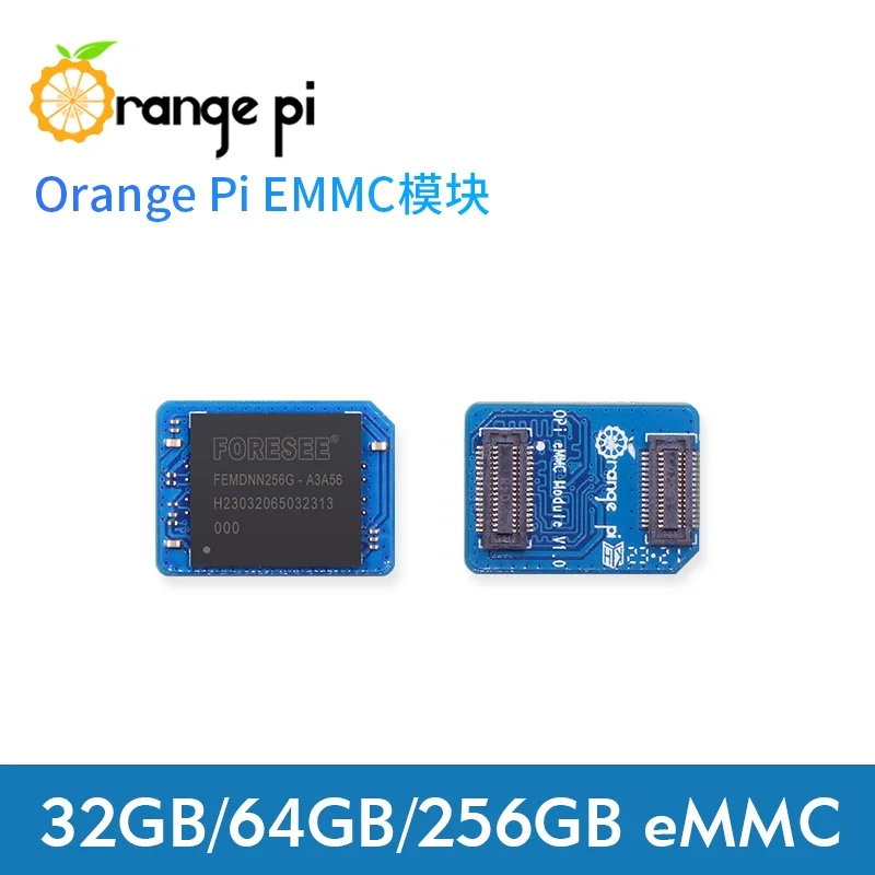 OrangePi 5Plus Pi3B dedicated EMMC module 32GB 64GB 256GB version is optional