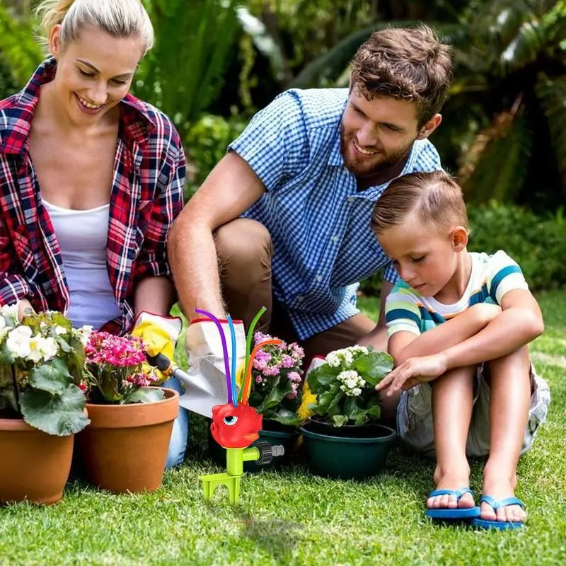 

Kids Sprinklers For Yard Water Play Sprinklers Backyard Games Splashing Activities Cute Sprayer For Garden Lawn Park Backyard