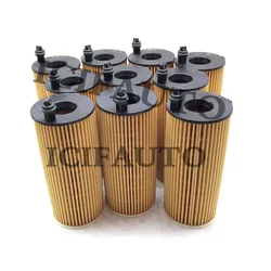 10 x for Mercedes-Benz Sprinter 2500 3500 35XD Engine Oil Filter 6541801100 / 654 180 1100 / A6541801100 / A654 180 1100