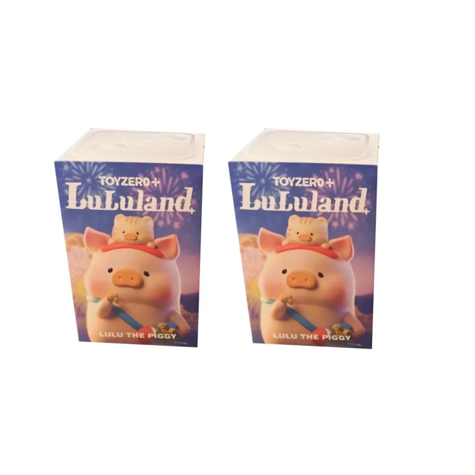 Genuine Lulu The Piggy Lululand Series Blind Box Pig Action Figure