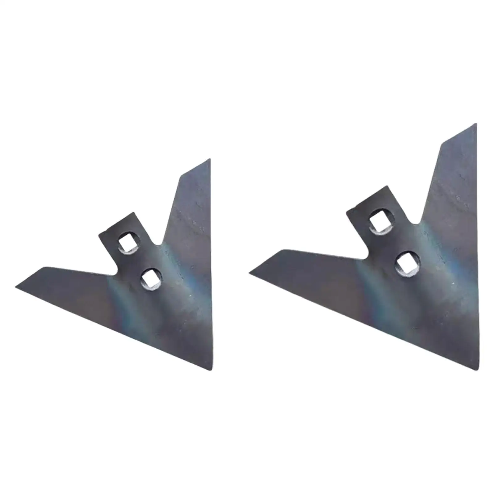 

Field Cultivator Hoe Blade Head Multifunctional for Trenching, Weeding Generic Accessory with Screws 4mm Thickness