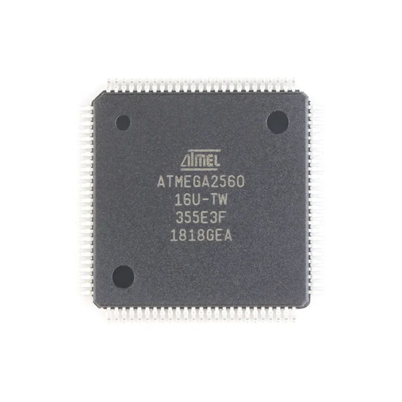 1 pcs Original Genuine SMD ATMEGA2560-16AU Chip 8-bit AVR Microcontroller 256K Flash 5V, for electronic DIY, embedded project, d