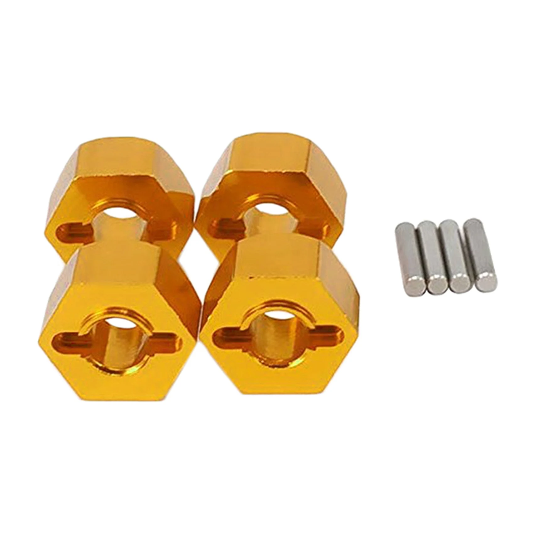 4 stuks K949-12 12mm Hexagon Wiel Zetel Adapter voor Wltoys K949 10428-A Vierwielige Klimmen Auto RC auto Onderdelen Hemelsblauw