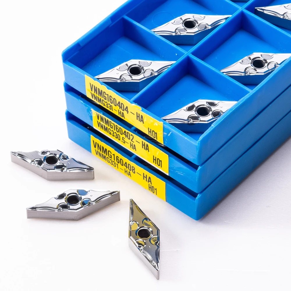 

VNMG160404 VNMG160408-AK H01 Outer Diameter Cutting Tool High Quality Processing Metal Turning Insert Hard Alloy Blade CNC VNMG