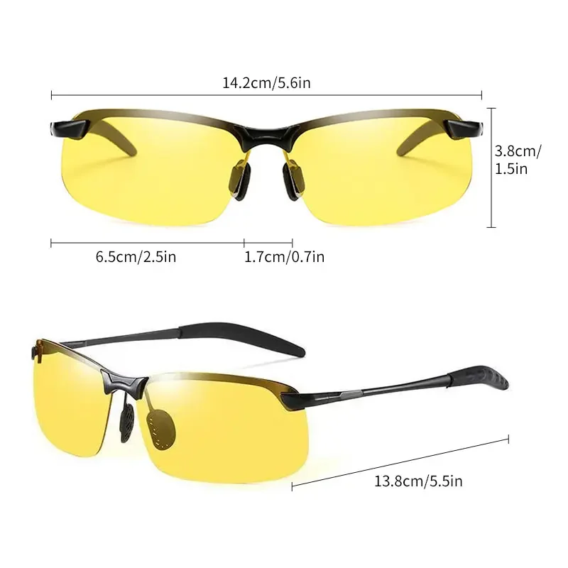 Очки для ночного вождения, антибликовые поляризационные очки ночного видения, унисекс, модные очки для вождения, езды на велосипеде, аксессуары для очков ночного видения