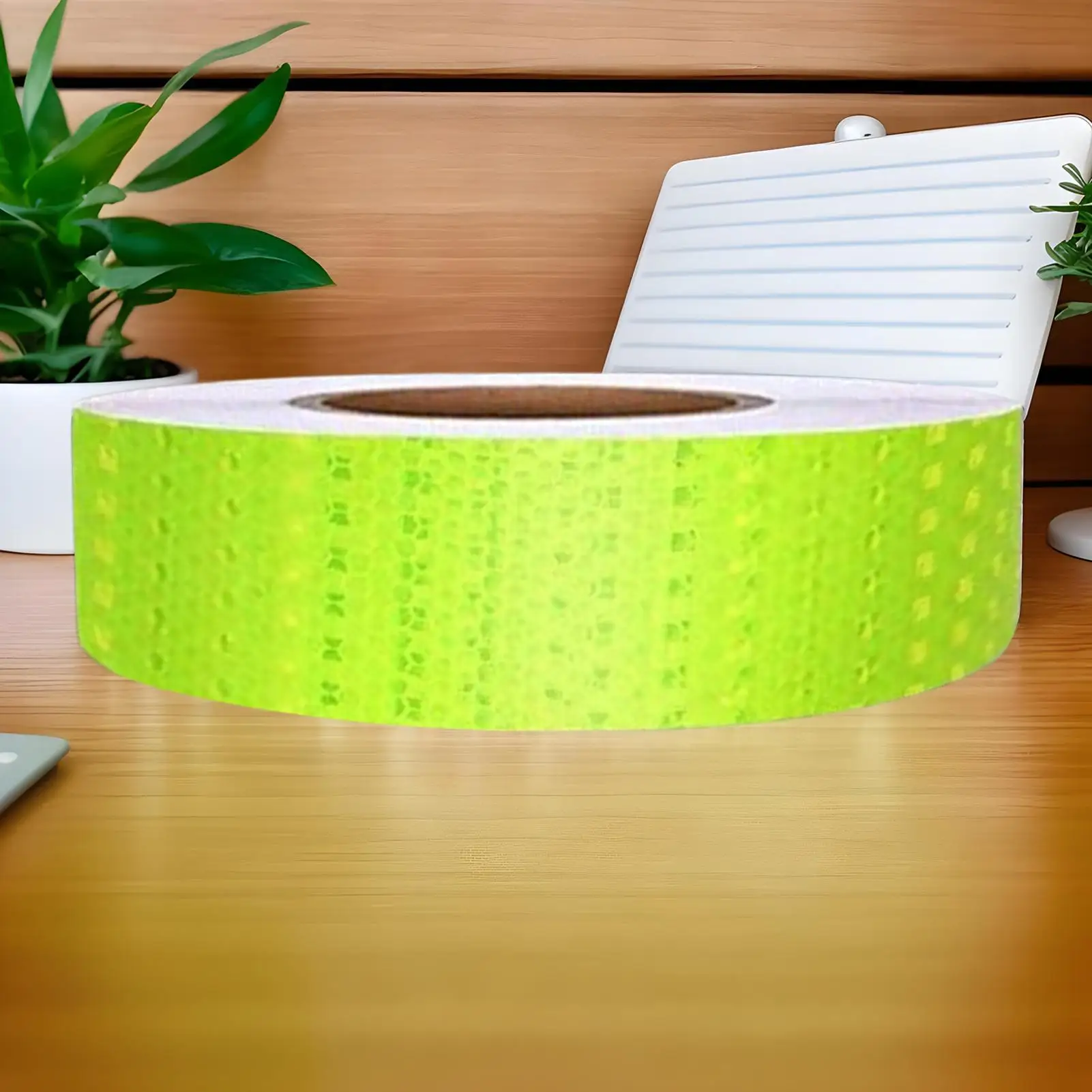 反射テープ屋外防水警告ステッカー 2 インチ x 33 フィート防水粘着蛍光危険マーキング車のトラック用