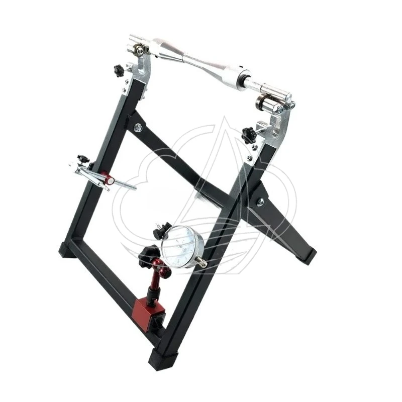 Motorcycle Wheel Rim Balance Adjustment Stand U-Shape Balancer Hub Parking Repair Bracket