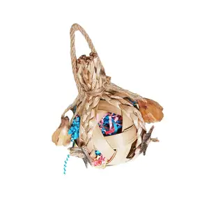 Great Chew Toy Parrot, Ball Cage, Hanging Bite, Training Bird, chewing toy for macaws, Budgie, Agaporni, Cacatuas 10 Main Sales Maca de Clothes - №10