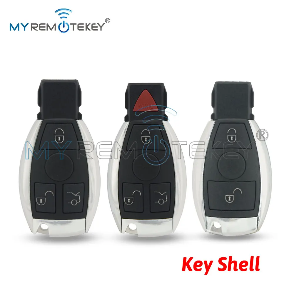 

REMTEKEY (with battery holder) Smart key case for Mercedes BenzE S C CL CLK CLS E G GL GL GLK M R S SL Class 2000 - 2014