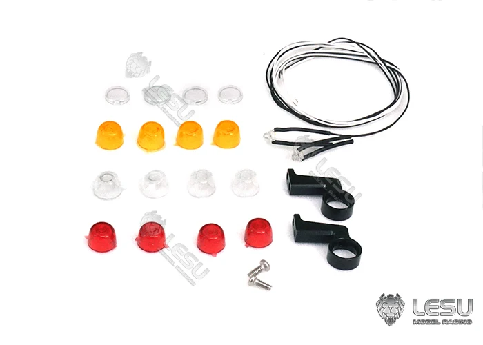 LESU 1/14 LKW-Umbaumodell Breitenleuchte, Umrissleuchte, Warnleuchte, Frontpositionierungsleuchte, Rückpositionierungsleuchte, Upgrade-Zubehör – Detail 2