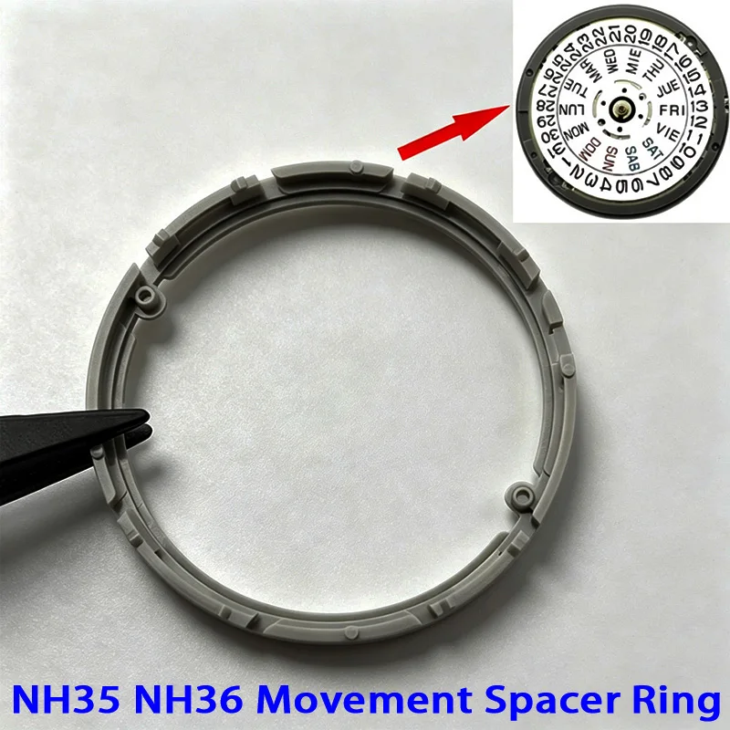 Mod NH35 NH36 Movement Plastic Spacer Ring Fit NH34 NH35 NH36 NH38 NH39 NH70 NH71 NH72 Watch Movement Holder Fixed Prevent Parts