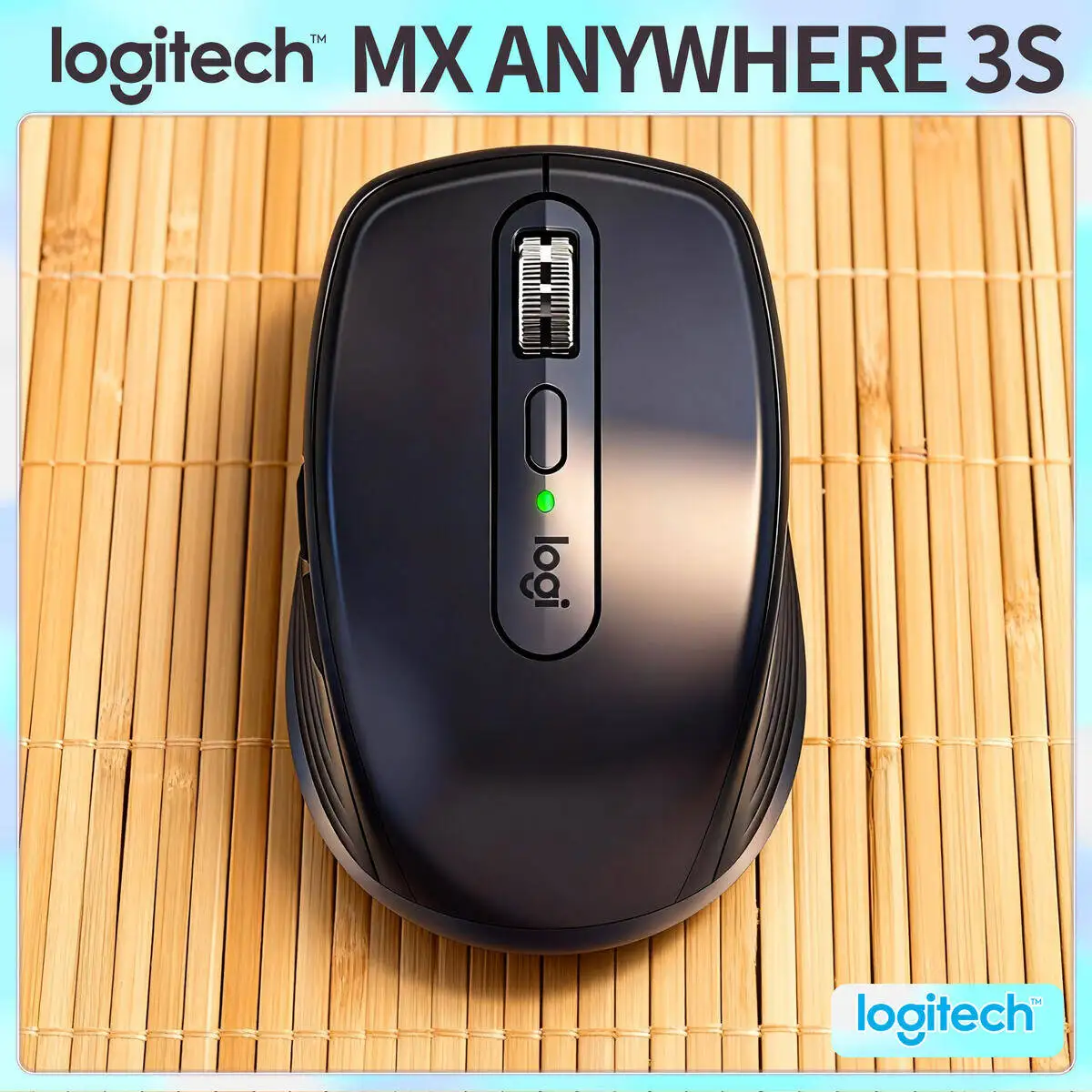 

Logitech MX Anywhere 3S Wireless Mobile Mouse Adjustable DPI Multi-OS Compatible Home Office