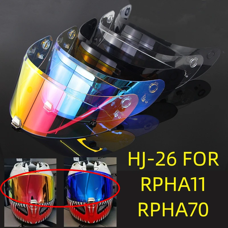 HJ-26 Helmet for HJC Rpha-11 PRO Rpha-70 ST  Face Shield Windshield Sunshield Anti-UV  Helmet Accessories