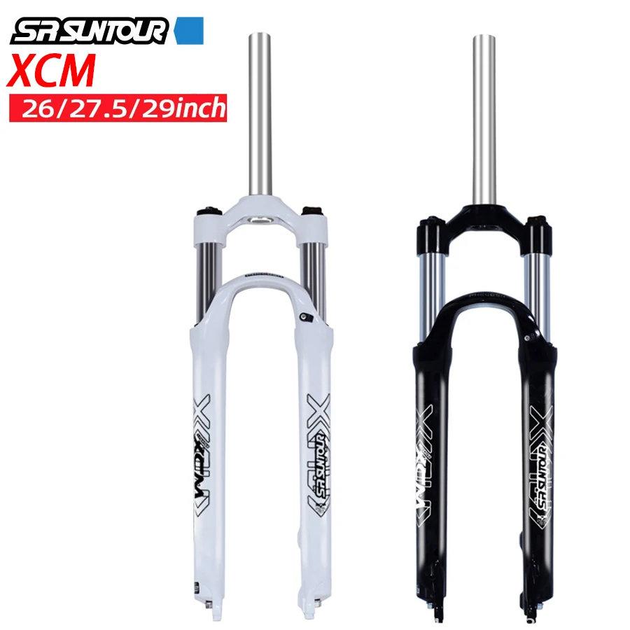 SUNTOUR Mechanical Lockout Forks, Mountain Bike Forks, Disc Brake, MTB fork, 100mm Impact Travel,26in, 27.5in, 29in XCM