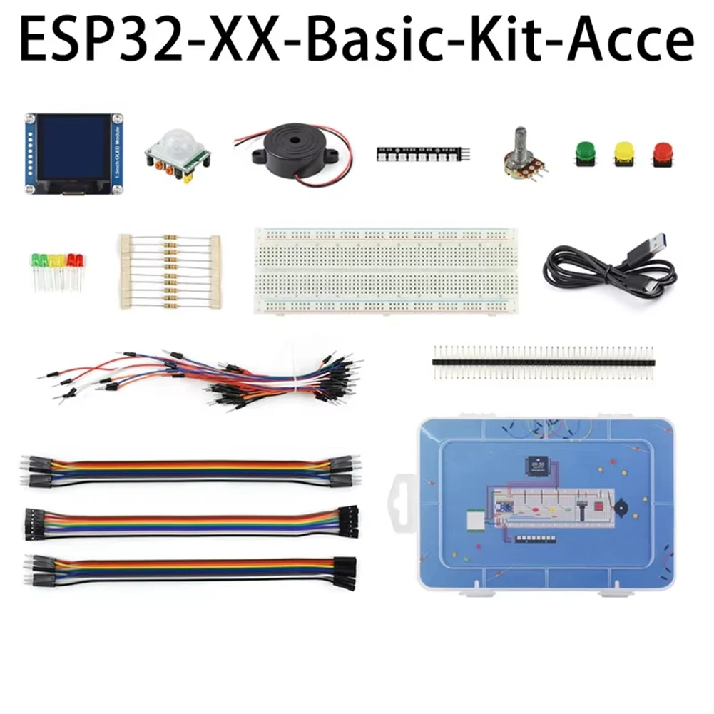 a91p]-xx-learning-kit-diy-school-kit-for-micropython-esp-idf-development-board