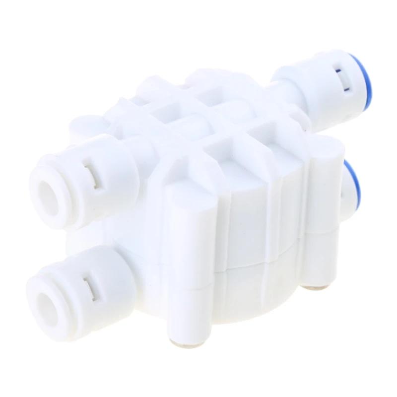 

4 Way RO Auto Shut-Off for Valve 1/4" Water Purifier Reverse Osmosis Syst