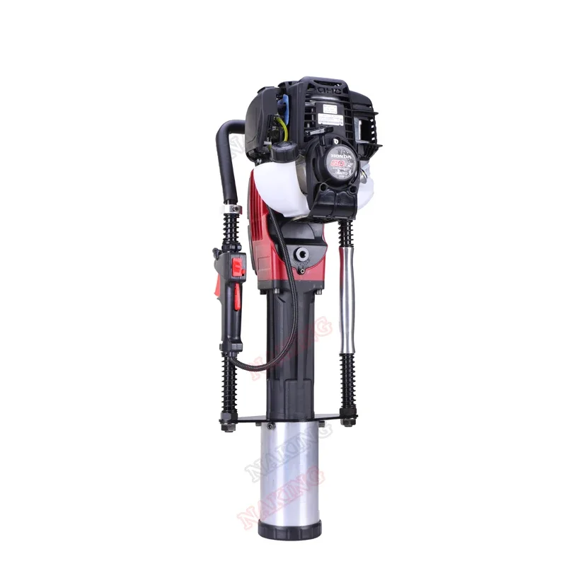 

23kg Light Handheld Gasoline Guardrail Pile Driver Machine for Fence